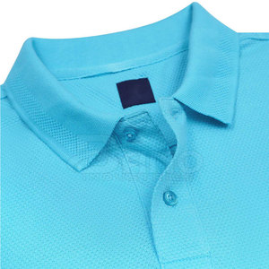 T-shirts polo à impression personnalisée pour hommes Chemises polo en coton et polyester bon marché T-shirt polo avec logo personnalisé - Product Image 3