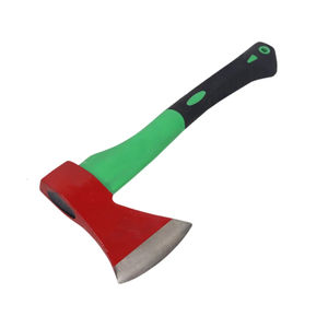 Hacha de Mano Pequeña de Grado Industrial Profesional, Hacha de Incendios con Mango Corto de Madera para Demolición al Aire Libre, Escalada de Montaña y Corte de Árboles - Product Image 3