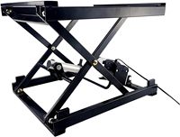 Table de salle à manger relevable électrique avec télécommande, 110V-240V, Plateforme de travail pour ordinateur