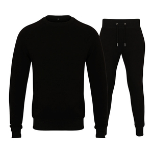 Ensemble de jogging d'entraînement confortable et écologique pour hommes, survêtement à capuche taille XL avec logo personnalisé pour l'hiver, 2 pièces, vêtements de sport - Product Image 4