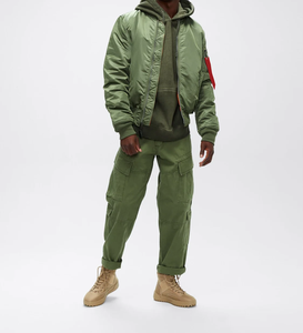 Spring Bomber Jacket para Gamers Esports Team Merchandise Logotipo frontal para hombre a prueba de viento - Product Image 4