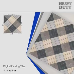 Vente 400x400mm carreaux de sol en porcelaine émaillée numérique 16x16 céramique parking extérieur robuste 9mm 12mm épaisseur pour les chambres - Product Image 4