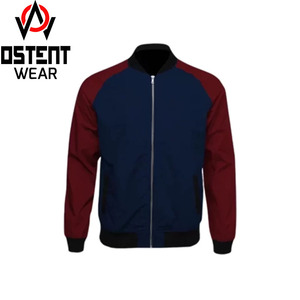 Veste matelassée pour hommes grande taille 5XL toile col montant hiver fermeture éclair manteau décontracté vente en gros sur mesure - Product Image 6