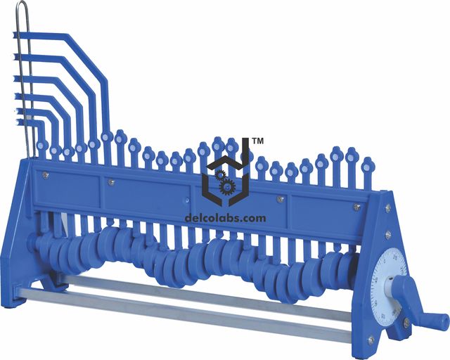 High Quality 24-Pulley Wave Apparatus Plastic Physics Lab Experiments Educational Equipment