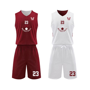 Uniforme de Baloncesto Reversible de Secado Rápido y Alta Calidad, Uniforme de Baloncesto Reversible Ligero - Product Image 1