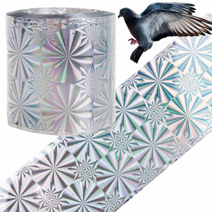 45m Holographic Bird Repellent Band Waterproof Animal Design to Deter Pigeons Ravens Customizable Logo Gel State Bird Deterrent - Product Image 1