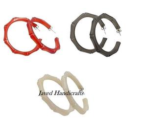 Customized Vintage Bakelite Earrings New Fashion Womens Drop Earrings With Carved <b>Resin</b> Wedding Gift Featuring Pearl Main <b>Stone</b> - Product Image 4