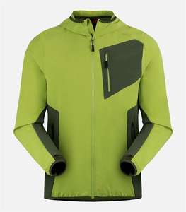 Veste Softshell pour Hommes, Fabrication OEM ODM, Logo Personnalisé, Randonnée, Extérieur, Coupe-Vent, Imperméable, Léger, Vente en Gros, Exportation - Product Image 1