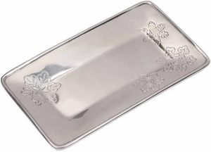 Venta caliente Bandejas decorativas navideñas de aluminio Premium Decoración del hogar para celebraciones navideñas en estilo artístico - Product Image 5