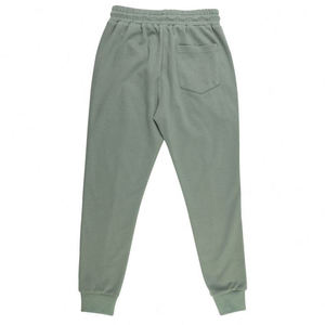 2026 Trending Men Casual Joggers Sweatpants Sage Green Slim Fit Pintuck Track Pants <b>Drawstring</b> Cotton Fleece Streetwear <b>Trousers</b> - Product Image 6