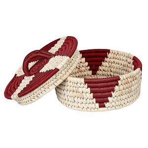 Caja de Roti Tradicional Hecha a Mano con Hojas de Palma, Caja de Chapati/Roti Pakistaní al por Mayor para Servir - Product Image 4