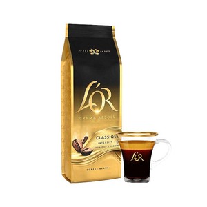 Crema Classique L'Or 500G เมล็ดกาแฟคั่วฝรั่งเศสแบบพรีเมี่ยมกลิ่นหอมเรียบเหมาะสำหรับเอสเปรสโซและกาแฟประจำวัน - Product Image 4