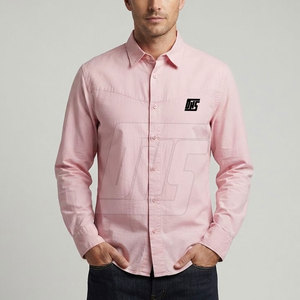 Chemise décontractée moderne pour homme à manches longues en coton léger et respirant, idéale pour les événements en plein air - Product Image 3