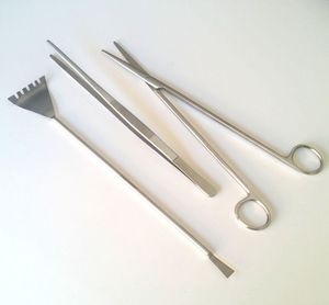 Ensemble d'outils pratiques pour plantes d'aquarium en acier inoxydable 3 pièces - Product Image 4