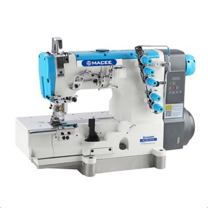 Machine à coudre industrielle à grande vitesse à 3 aiguilles et 5 fils, modèle MC 500-02DS, garantie 1 an, origine américaine, en stock - Product Image 1