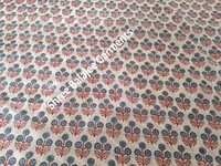 Tissu 100% Coton Pur, Magnifique Imprimé Floral Indien Fait Main, Écologique, Motif Croisé, pour Vêtements Femme, Garçon, Fille et Auvent