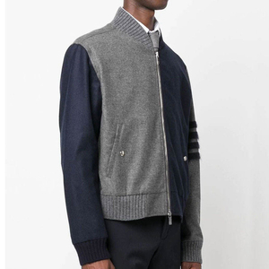 Blousons universitaires personnalisés OEM, design sur mesure, quantité en gros, très demandés, épais, mode hiver, unisexe, écologiques - Product Image 5