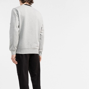 Custom Logo 100% Cotton <b>Crewneck</b> Sweatshirt for Men Vintage Streetwear Style Lined Design Winter Vintage Blank Sweatshirt Front - Product Image 3