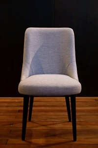 Soft Touch Slipcovered Stable Modern Wood CITRA <b>Dining</b> <b>Chair</b> for Villa - Product Image 2