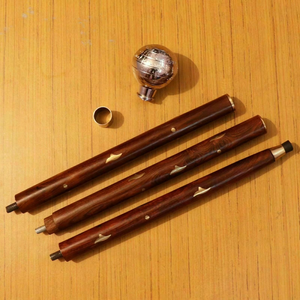 Mango de latón vikingo Estilo vintage Bastón de madera Palo Victoriano Diseñador Regalo Artículo antiguo Regalo Ancianos - Product Image 4