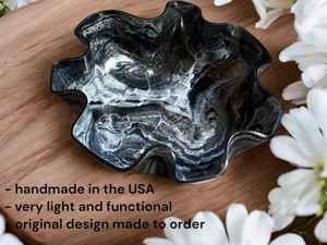 Bol décoratif artisanal en corne naturelle haut de gamme, motifs naturels, marron, pour la maison et les fêtes, écologique, passe au lave-vaisselle, faible coût - Product Image 5