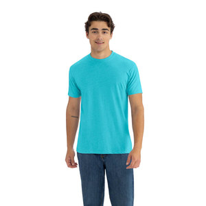 Camiseta de Punto Nivel 6210 Ultra Suave, Mezcla de Spandex/Poliéster, Personalizable, Dada Wears, Color Azul Bondi, Impresión Personalizada, Unisex - Product Image 1