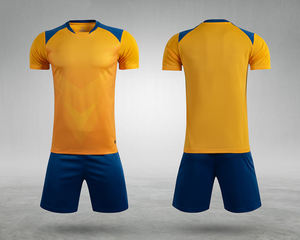 Uniforme de Fútbol de Poliéster, Transpirable, Estampado, Tela Resistente al Sudor para Juego Activo, Suministro de Fabricación al por Mayor, Ropa de Fútbol - Product Image 5