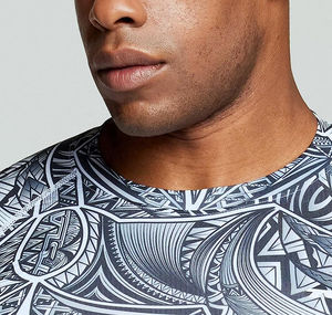 Long Sleeve Rash Guard For <b>Men</b> Doodling-Art Style New Custom Made Premium Quality <b>Men's</b> MMA Rash Guard 2025 - Product Image 5