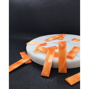 Rectangle Spiny Oyster Shell <b>Loose</b> <b>Beads</b> - Product Image 2