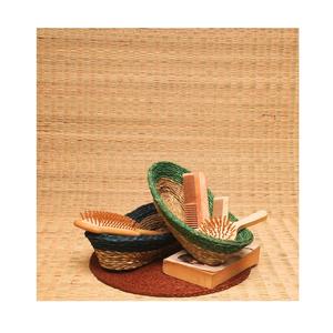 Cesta de hierba Sabai tejida a mano con tejido rústico natural fuerte para almacenamiento decorativo e interiores de hogar sostenibles y respetuosos con el medio ambiente - Product Image 6