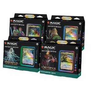 Nuevo Set de 4 Mazos de Comandante El Señor de los Anillos: Cuentos de la Tierra Media LTR MTG - Product Image 1