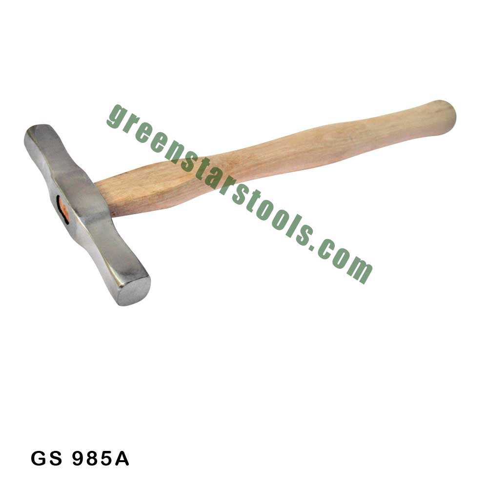 GS 985A Wood Hammer with Two Hex Heads Goldsmith Jewelry Tools for