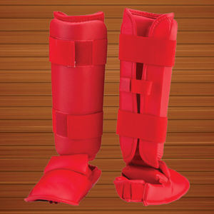 Espinilleras Deportivas Transpirables para Mayor Seguridad, Nuevo Diseño 2025, Espinilleras de Cuero Genuino de Alta Calidad con su Logotipo - Product Image 3