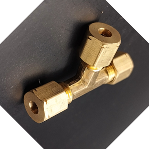 Áp lực cao Brass bspt Compression Union TEE mạ xử lý bề mặt phụ kiện đường ống - Product Image 3