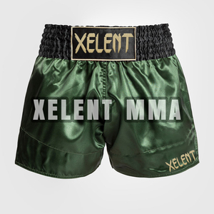 Shorts MMA personnalisés brodés et imprimés 2026 – Vente en gros de shorts de boxe thaïlandaise avec fonction extensible - Product Image 5