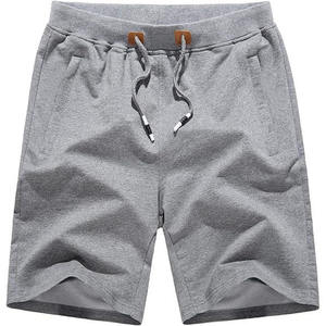 Nuevos pantalones cortos de sudor de lana de algodón de alta calidad para hombres 100% pantalones cortos de lana de algodón/Terry pantalones cortos de lana hechos a medida - Product Image 1