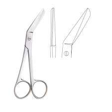 Tijeras de episiotomía de acero inoxidable estándar alemán LAWSON TAIT, grapadora de piel con Clip Manual, herramienta quirúrgica, seguridad MOL de plástico metálico - Product Image 5