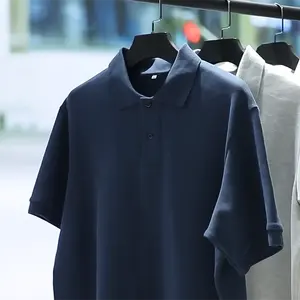 Персонализированные индивидуальные мужские рубашки поло футболки большого размера с логотипом на заказ Повседневная летняя одежда уличная одежда рубашки поло