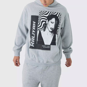 เสื้อมีฮู้ดสำหรับผู้ชายผ้าคอตตอนพิมพ์ลาย DTF สำหรับผู้ชายเสื้อผ้าแนวสตรีทผลิตจากผ้าฝ้าย100% - Product Image 1