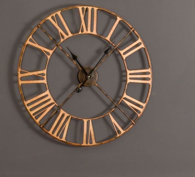 Attractive design resin wall clock with