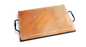 Imalayan-losa de cocina de sal, base de madera con forma rectangular, Rosa - Product Image 4