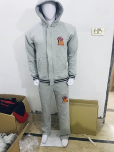 Ensemble sweat à capuche et survêtements pour hommes | Tenue d'hiver confortable - Product Image 2