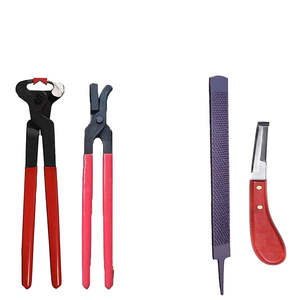Outils professionnels de maréchal-ferrant de sabot de cheval d'acier inoxydable - Product Image 2