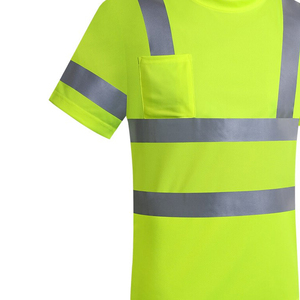 Wholesale <b>Men's</b> Safety T-Shirt Custom Made with Your Own Design High Quality Round Neck Anti-Static <b>Waterproof</b> Plus Size - Product Image 3