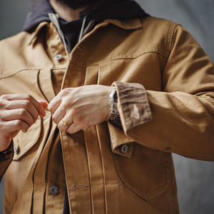 Veste matelassée en nylon imperméable pour homme, veste tactique, coupe-vent, vêtements de chasse, veste pour homme, vente en gros - Product Image 4