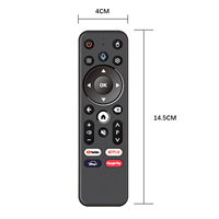 Télécommande vocale BT ATV3 Lite Q3/Q5/Q10 Lemon TV L1/L2 Mini TV Box avec code roulant, logo personnalisé, OEM, usine Android