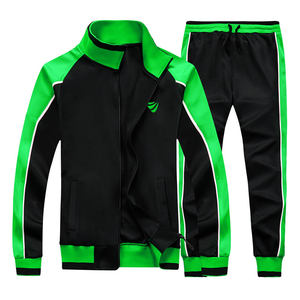 Conjunto Deportivo Personalizado al por Mayor para Hombre, 100% Poliéster, de Secado Rápido, Tallas Grandes, Ligero, Cintura Elástica, Traje Deportivo de Invierno - Product Image 5