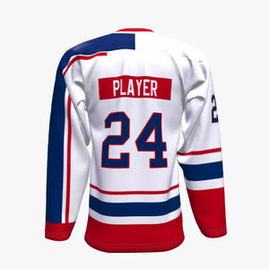 Nouveau style OEM personnalisé, maillot de hockey sur glace professionnel en polyester pour hommes, maillot de hockey sur glace personnalisé pour hommes - Product Image 4