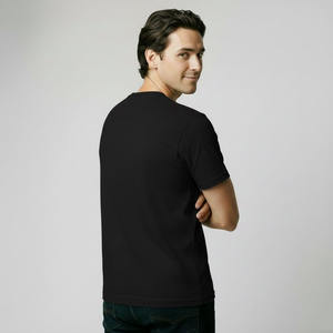 Camiseta de cuello redondo para hombre, de corte regular, con estampado gráfico, mezcla de algodón, estilo casual - Product Image 2