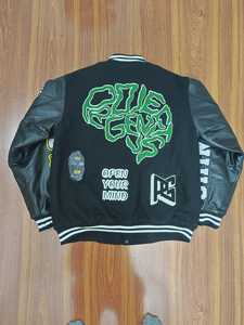 Chaqueta de béisbol con letras para hombre - Product Image 5